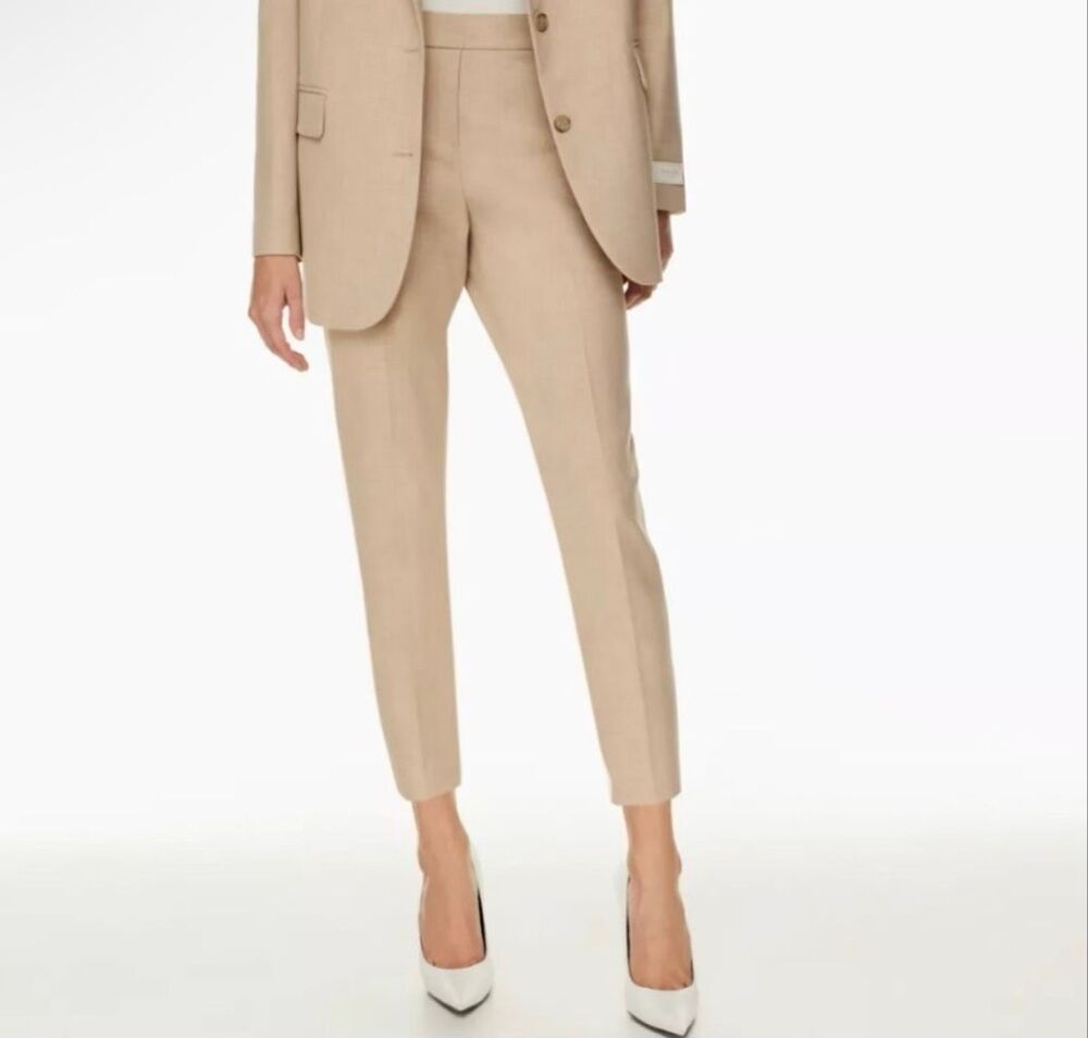 Aritzia Babaton Conan Cropped Trouser Pants